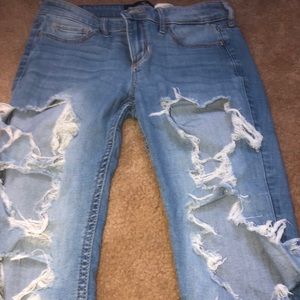 ripped jeans from Hollister